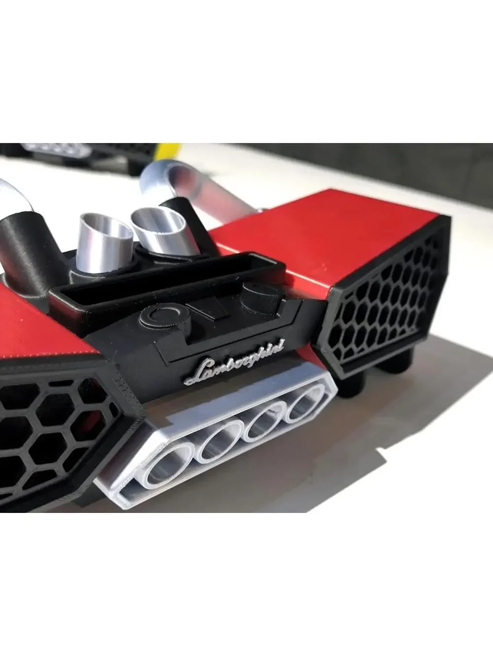 3D Printed Lamborghini Style Phone Speaker | Passive Amplifier Stand